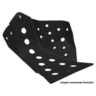 Sabot enduro cross pro alu 4mm noir tm en250/300 | Oxmoto