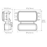 Compteur multifonction KOSO D2 BA080010 | Oxmoto