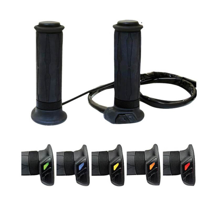 KOSO HG 13 Poignées chauffantes 7/8 " + 1 "L=130mm | Oxmoto