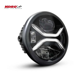 Insert de phare LED KOSO XENITH - fixation latérale | Oxmoto