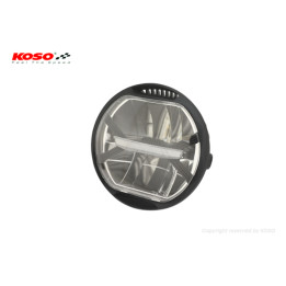 Phare LED KOSO Thunderbolt 170mm | Oxmoto