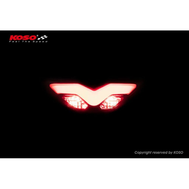Feu arrière LED KOSO | Oxmoto