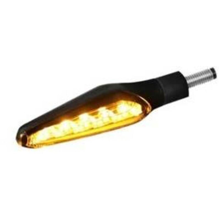 Clignotant Led KOSO Z4 La Paire - Noir | Oxmoto