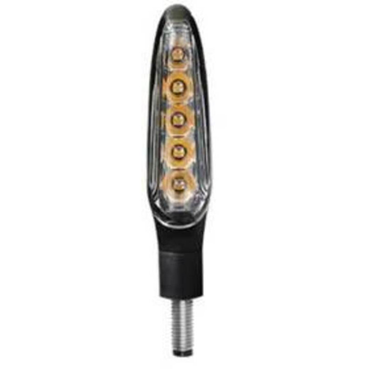 Clignotant Led KOSO Z4 La Paire - Noir | Oxmoto