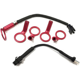KOSO Temperature sensor for 14 mms of sparking plug (150 degrees c, black plugs)