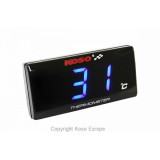 Indicateur de température KOSO Super Slim Style universel