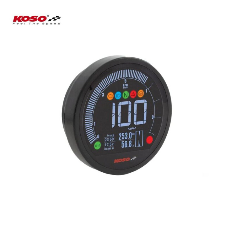 Compteur de vitesse multifonction KOSO DL-04 pour BMW R NineT - Plug and Play
