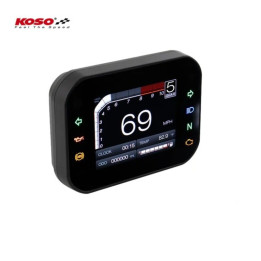 Compteur multifonction TFT KOSO RX-3S 15000 tr/min | Oxmoto