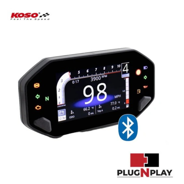 Compteur KOSO RX4 pour Suzuki Hayabusa 2008-2020 | Oxmoto