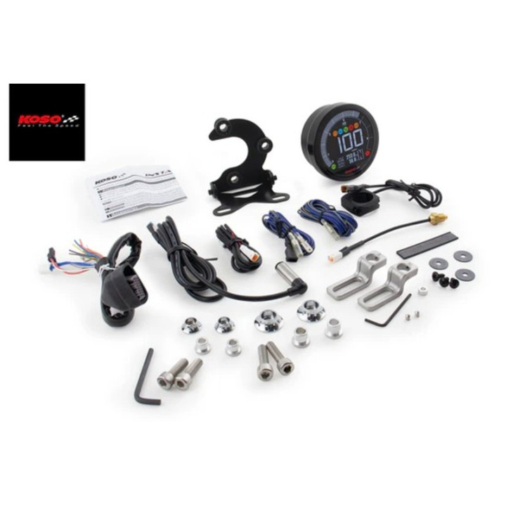 Compteur multifonction KOSO DL-04 Unlimited | Oxmoto
