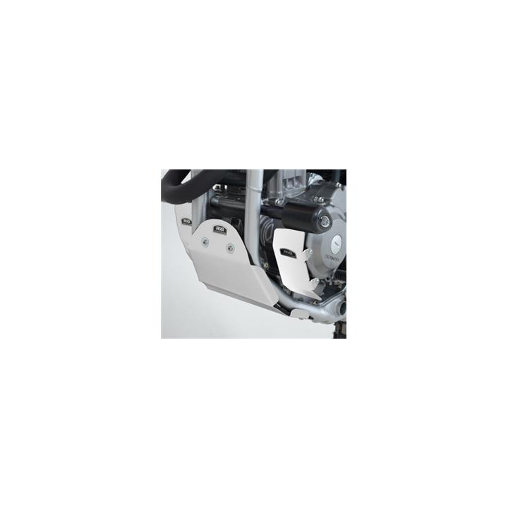 Sabot moteur r&g racing alu noir Honda crf250l/250m | Oxmoto