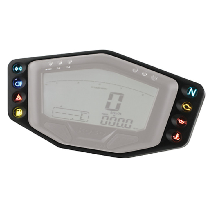 Kit cadre + voyants de compteur Koso DB02 / DB02R | Oxmoto