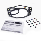 Kit cadre + voyants de compteur Koso DB02 / DB02R | Oxmoto