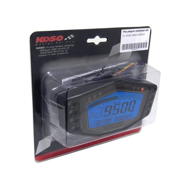 Kit cadre + voyants de compteur Koso DB02 / DB02R | Oxmoto