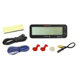 Compte-tours KOSO Pro-1 LCD multifonctions noir | Oxmoto