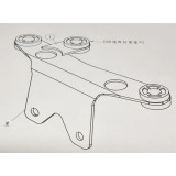 Support compteur KOSO RX4 pour Yamaha XSR-700 | Oxmoto
