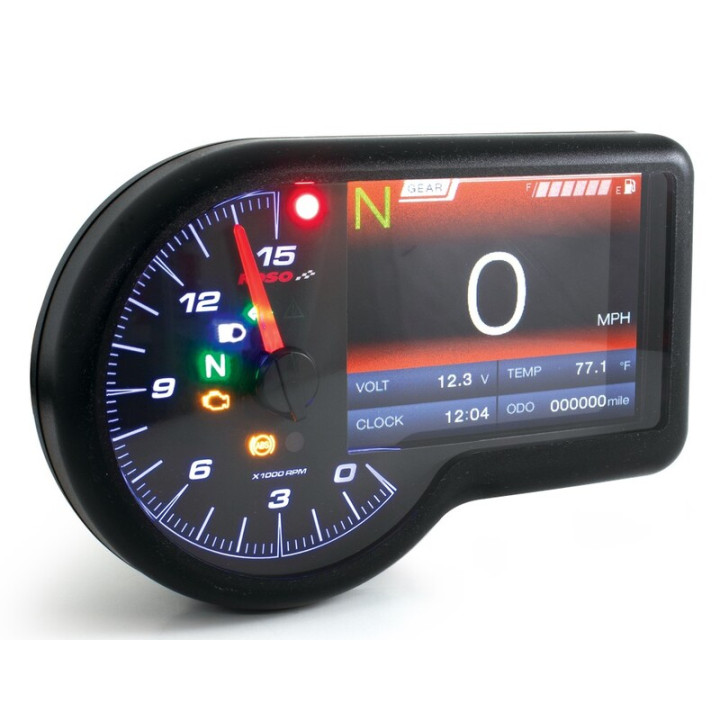 Compteur multifonctions KOSO RX-3 | Oxmoto