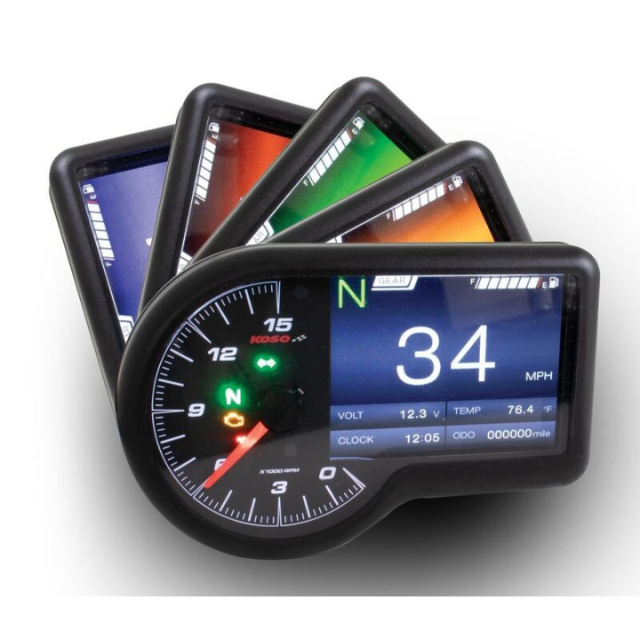 Compteur multifonctions KOSO RX-3 | Oxmoto
