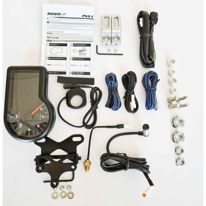 Compteur multifonctions KOSO RX-3 | Oxmoto