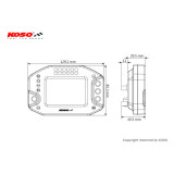 Compteur multifonctions KOSO Rs2 | Oxmoto
