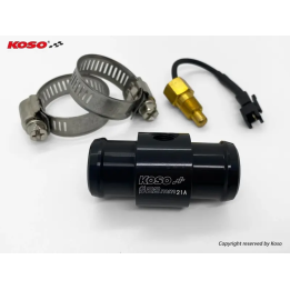 Adaptateur de sonde de température d'eau Koso pour durite Ø22mm