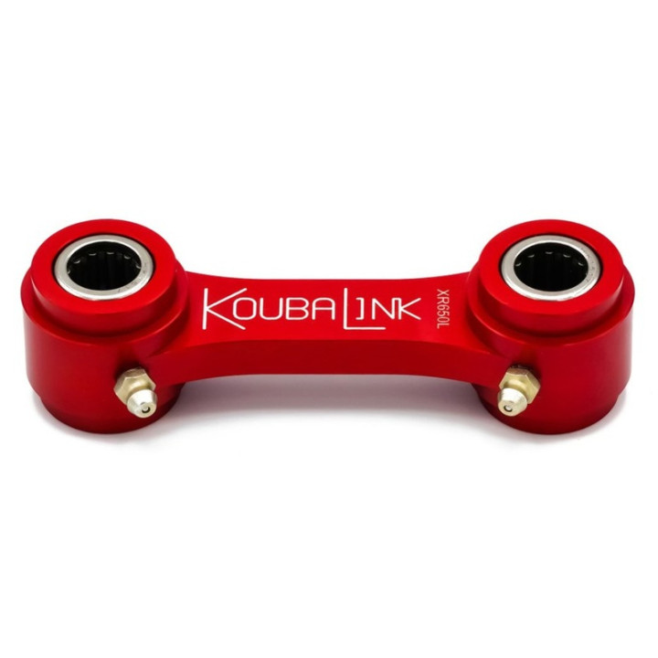 Kit de rabaissement de selle Koubalink (44.5 mm) rouge - Honda XR650L