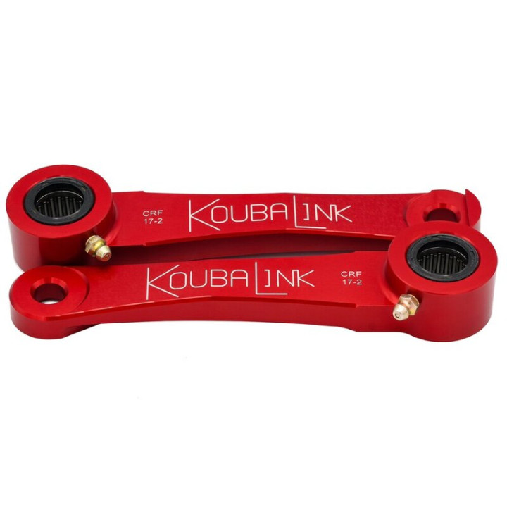 Kit de rabaissement de selle Koubalink (-38 mm) - rouge