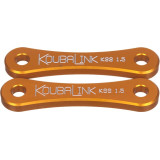 Kit de rabaissement de selle Koubalink (38.1 mm) orange - Kawasaki KL250 / Super Sherpa