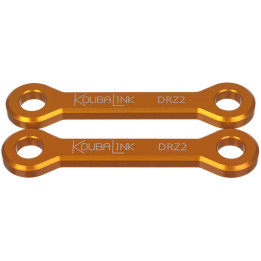 Kit de rabaissement de selle Koubalink (31.8 mm) orange - Kawasaki / Suzuki