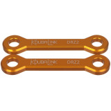 Kit de rabaissement de selle Koubalink (31.8 mm) orange - Kawasaki / Suzuki