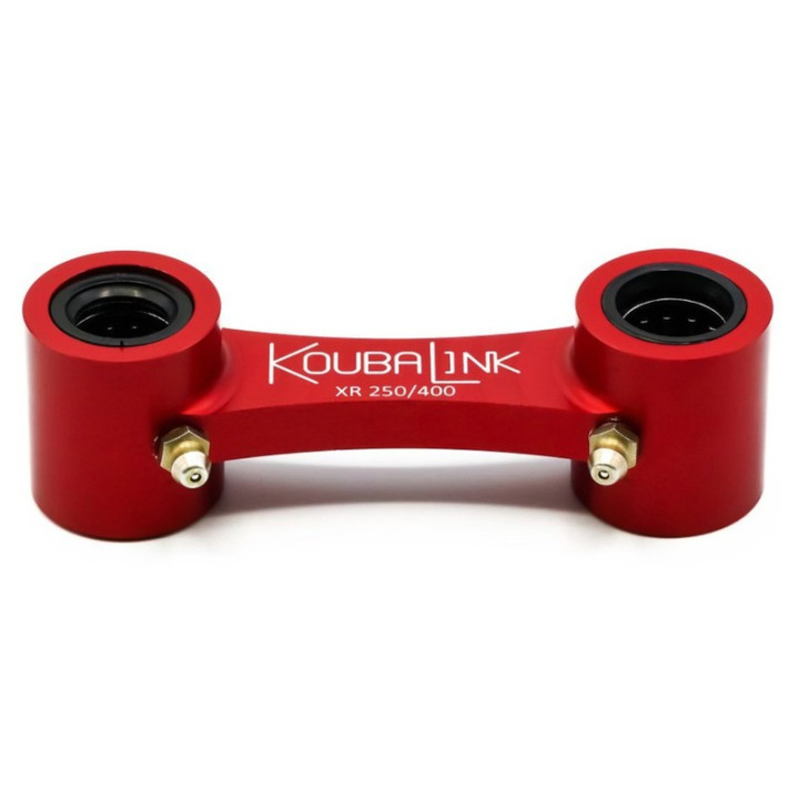 Kit de rabaissement de selle Koubalink (25.4 mm) rouge - Honda XR250R / 400R