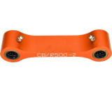Kit de rabaissement de selle Koubalink (35.0 mm) orange - Honda