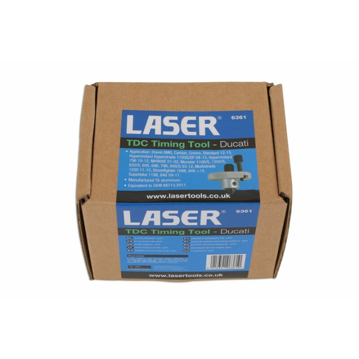 Indicateur de point mort haut LASER TOOLS Ducati | Oxmoto