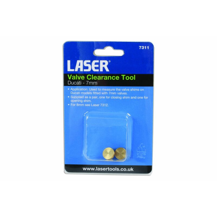 Réglage de jeu de soupapes LASER TOOLS 7mm | Oxmoto