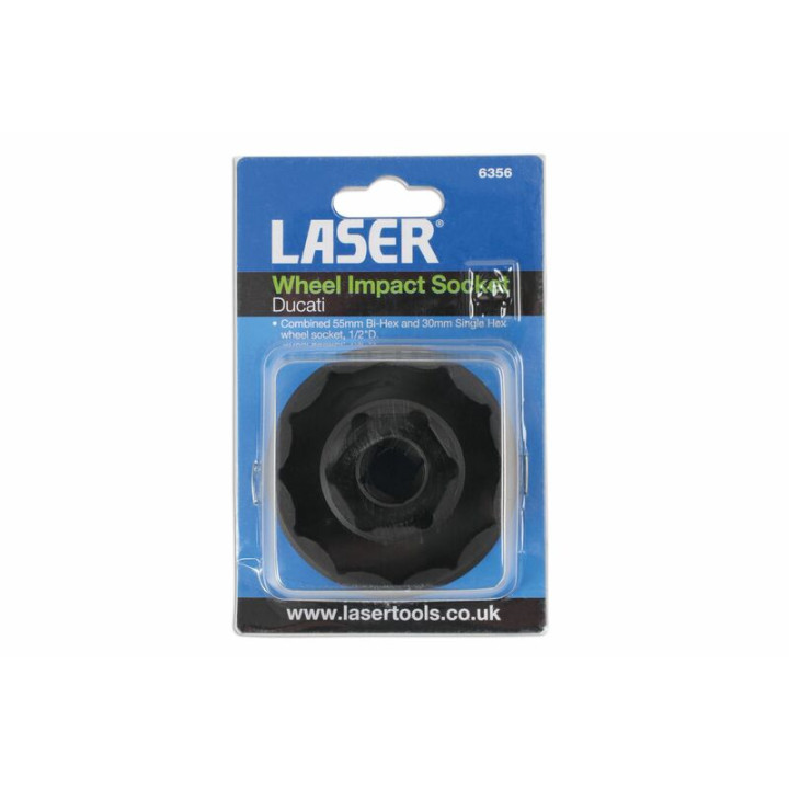 Douille à impact LASER TOOLS roue 30mm/55mm | Oxmoto