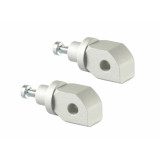 Supports de repose-pieds arrière Lightech FTP028SIL | Oxmoto