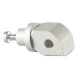 Supports de repose-pieds arrière Lightech FTP032SIL | Oxmoto