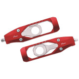 Tendeur de chaîne Lightech - Rouge TEAP006ROS | Oxmoto