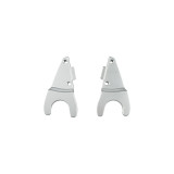 Paire de supports de bras oscillant Lightech FTEHO005SIL