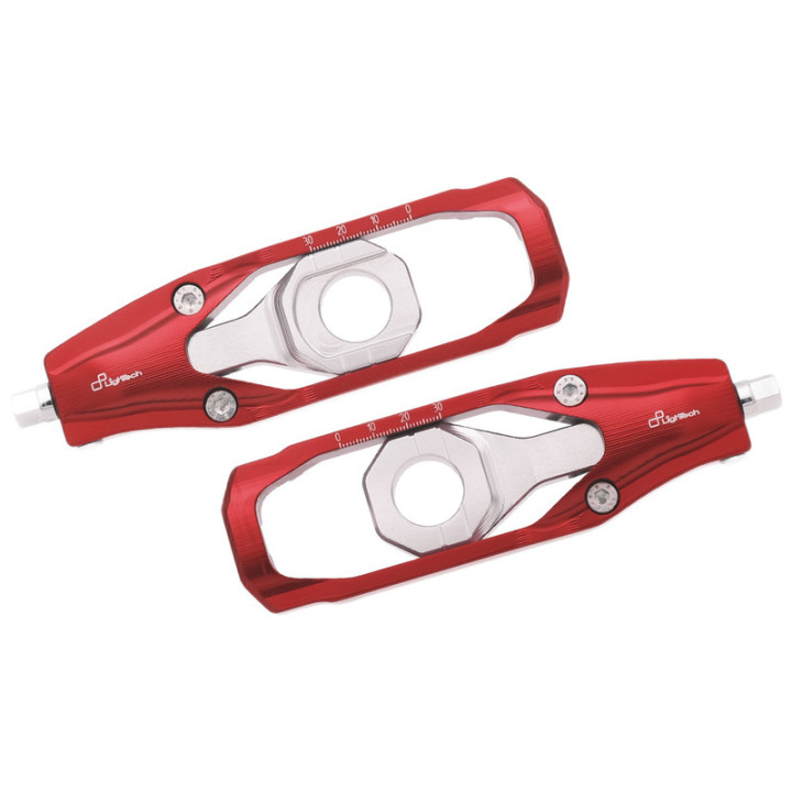 Tendeur de chaîne Lightech - Rouge TEAP004ROS | Oxmoto