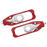 Tendeur de chaîne Lightech - Rouge TESU004ROS | Oxmoto