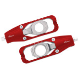 Tendeur de chaîne Lightech - Rouge TEHO004ROS | Oxmoto