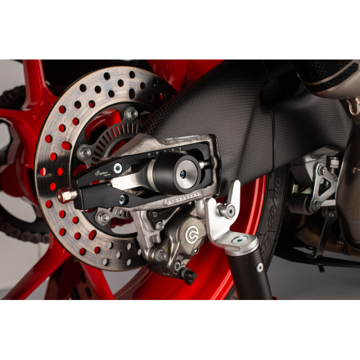 Tendeur de chaîne Lightech - Noir TEAP003NER | Oxmoto