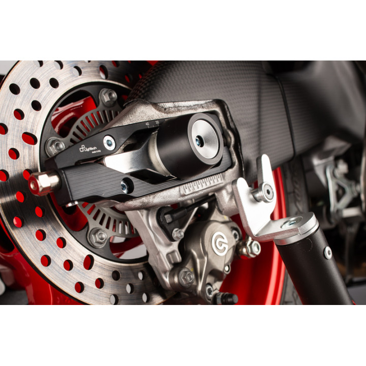 Tendeur de chaîne Lightech - Noir TEAP003NER | Oxmoto