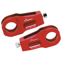 Tendeur de chaîne Lightech - Rouge TEY608ROS | Oxmoto