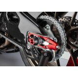 Tendeur de chaîne Lightech - Rouge TEAP003ROS | Oxmoto