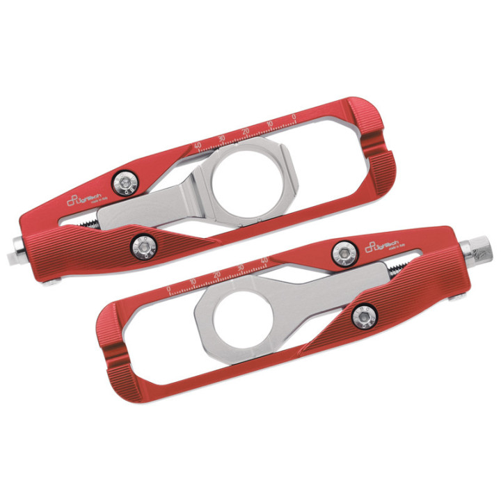 Tendeur de chaîne Lightech - Rouge TEYA006ROS | Oxmoto