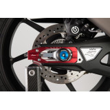 Tendeur de chaîne Lightech - Rouge TEBM003ROS | Oxmoto