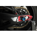Tendeur de chaîne Lightech - Rouge TEBM003ROS | Oxmoto