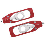 Tendeur de chaîne Lightech - Rouge TEBM003ROS | Oxmoto